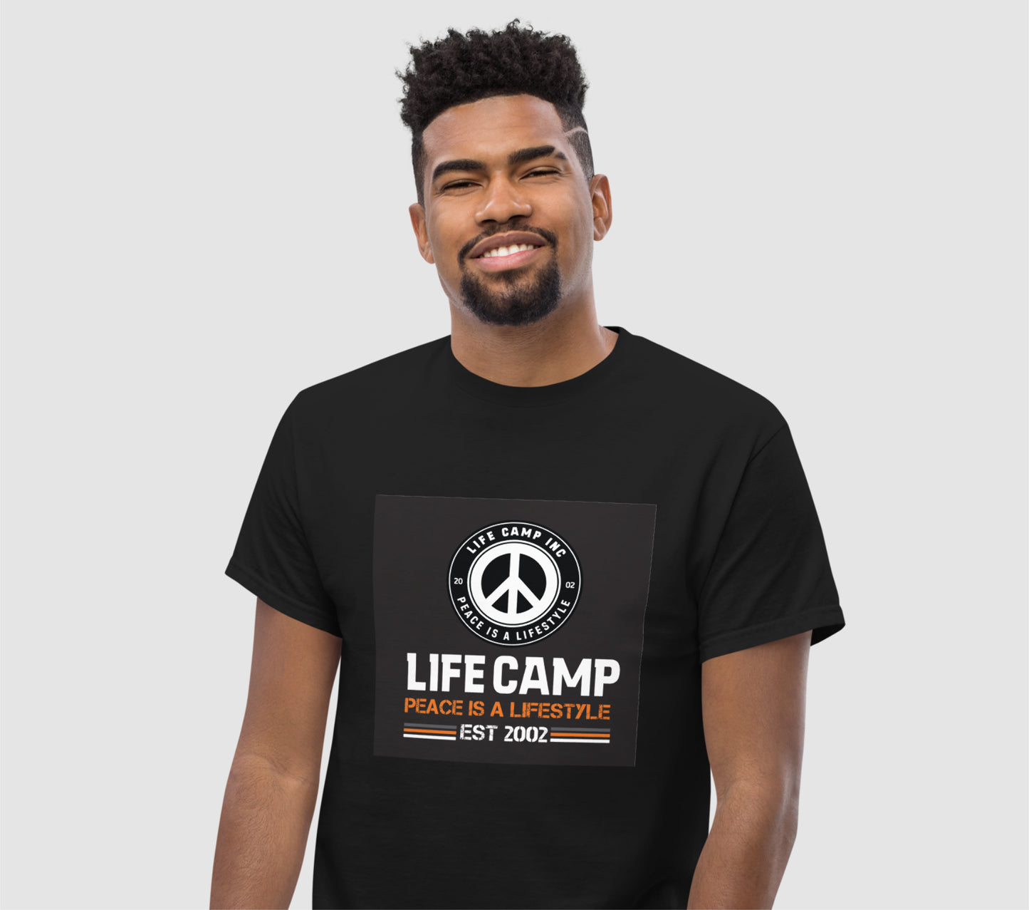 LIFE Camp 3-Stripe Tee